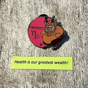 Disney Pin Hidden Mickey Zodiac Capricorn